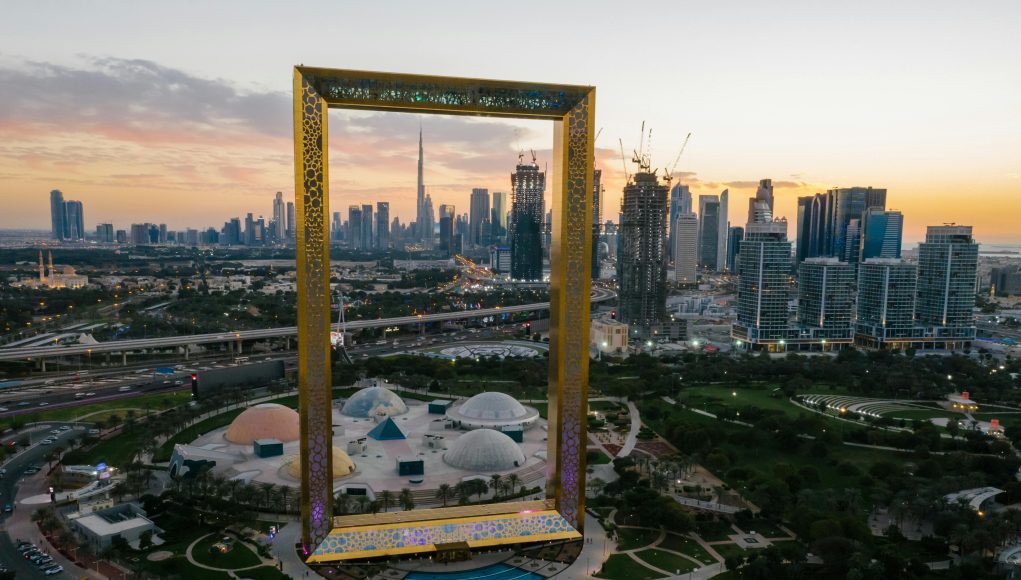 Iconic landmark in UAE