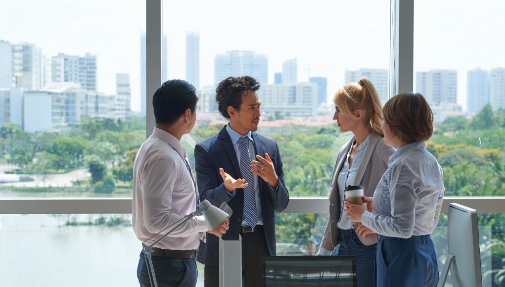 Talking to employees